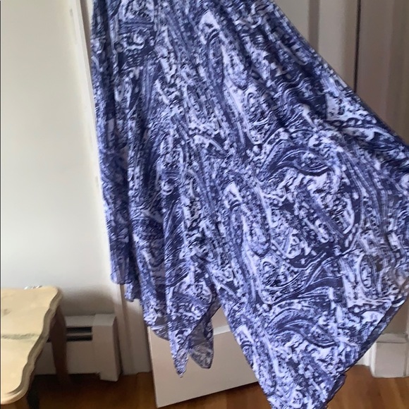 Flowy blue dress - Picture 3 of 8